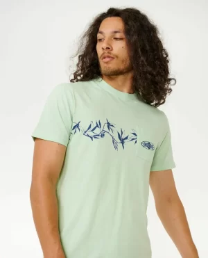 Heritage Diamond Pano Tee Rip Curl Tees & Tanks Men - 1