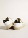 Hi Star Golden Goose Hi Star With Swarovski Crystal Star And Black Heel Tab White Women - 4