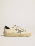Hi Star In Nappa With Swarovski Crystal Star And Dark Blue Leather Heel Tab Women Hi Star Golden Goose - 1