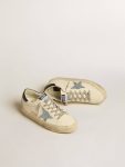 Hi Star In Nappa With Swarovski Crystal Star And Dark Blue Leather Heel Tab Women Hi Star Golden Goose - 2