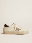Hi Star Women Women's Hi Star Ltd In Nappa With Glitter Star And Lizard-Print Heel Tab Golden Goose - 1