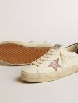 Hi Star Women Women's Hi Star Ltd In Nappa With Glitter Star And Lizard-Print Heel Tab Golden Goose - 3