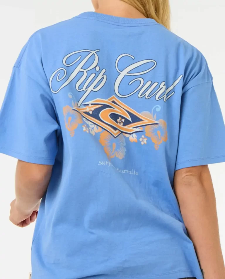 Hibiscus Diamond Heritage Tee Rip Curl School Essentials Men - 5