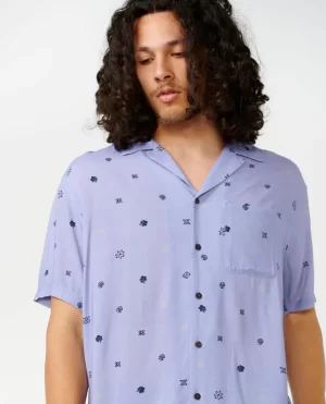 Hoffman Micro Short Sleeve Shirt Shirts & Flannels Men Rip Curl - 1