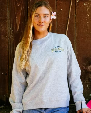Hoodies & Fleece Eddie Would Go The Bay Crew Rip Curl Women - 1