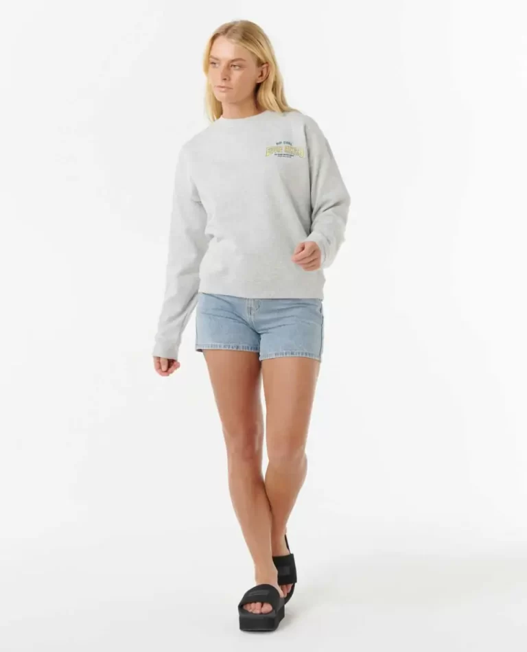 Hoodies & Fleece Eddie Would Go The Bay Crew Rip Curl Women - 4