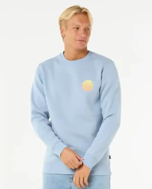 Hoodies & Fleece Men Rip Curl Wettie Icon Crew - 1
