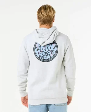 Hoodies & Fleece Men Wettie Passage Icon Zip Through Rip Curl - 1