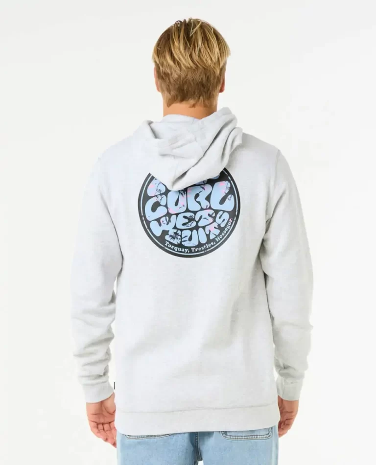 Hoodies & Fleece Men Wettie Passage Icon Zip Through Rip Curl - 1