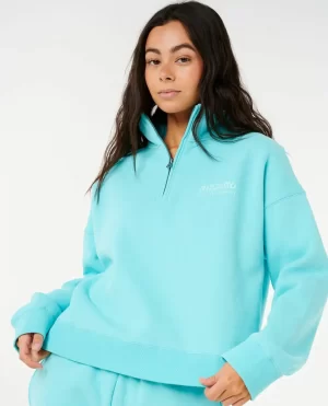 Hoodies & Fleece Rip Curl Women Surf Puff 1/4 Zip - 1