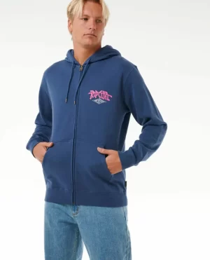 Hoodies & Fleece Shred Till Dead Zip Through Hood Rip Curl Men - 1