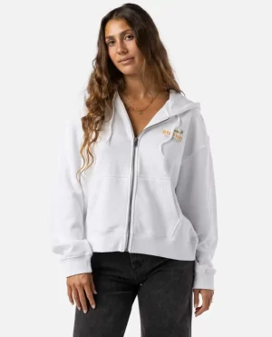 Hoodies & Fleece Women High Tide Scenic Relaxed Zip Through Hood Rip Curl - 1