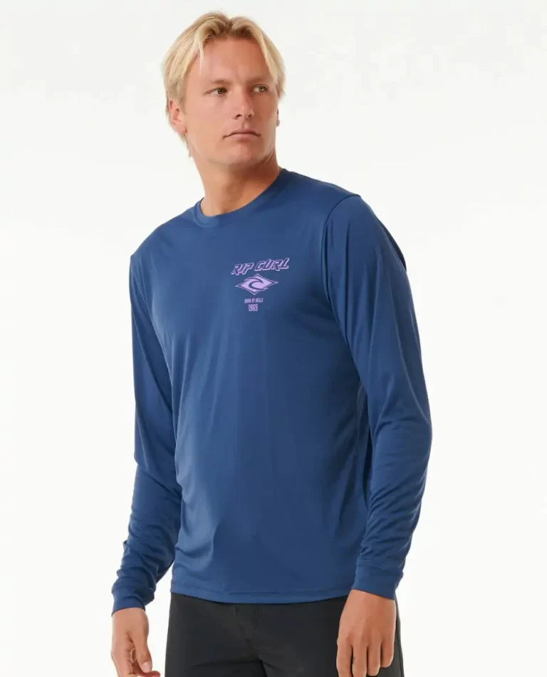 Icons Surflite Uv Long Sleeve Rash Guard Rip Curl Rash Guards Men - 2