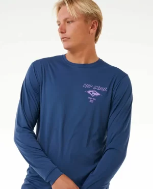 Icons Surflite Uv Long Sleeve Rash Guard Rip Curl Rash Guards Men - 1