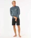 Island Vibe Upf Long Sleeve Rash Guard Men Rash Guards Rip Curl - 4