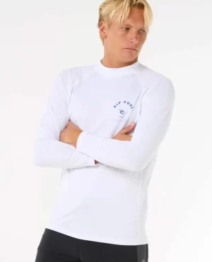 Island Vibe Upf Long Sleeve Rash Guard Rash Guards Men Rip Curl - 1