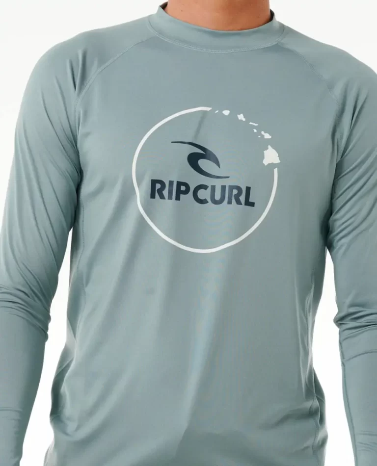 Island Vibe Upf50  Long Sleeve Rash Guard Men Rip Curl Rash Guards - 5