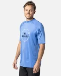 Island Vibe Upf50  Short Sleeve Rash Guard Men Rash Guards Rip Curl - 2