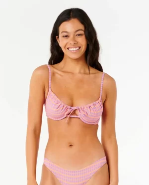 Isles Plaid D Bikini Tops Rip Curl Women - 1