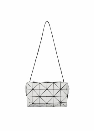 Issey Miyake Shoulder Bags Matte Black （No.16）|Charcoal Gray （No.14）|Light Gray （No.11） Women Carton Matte - 1
