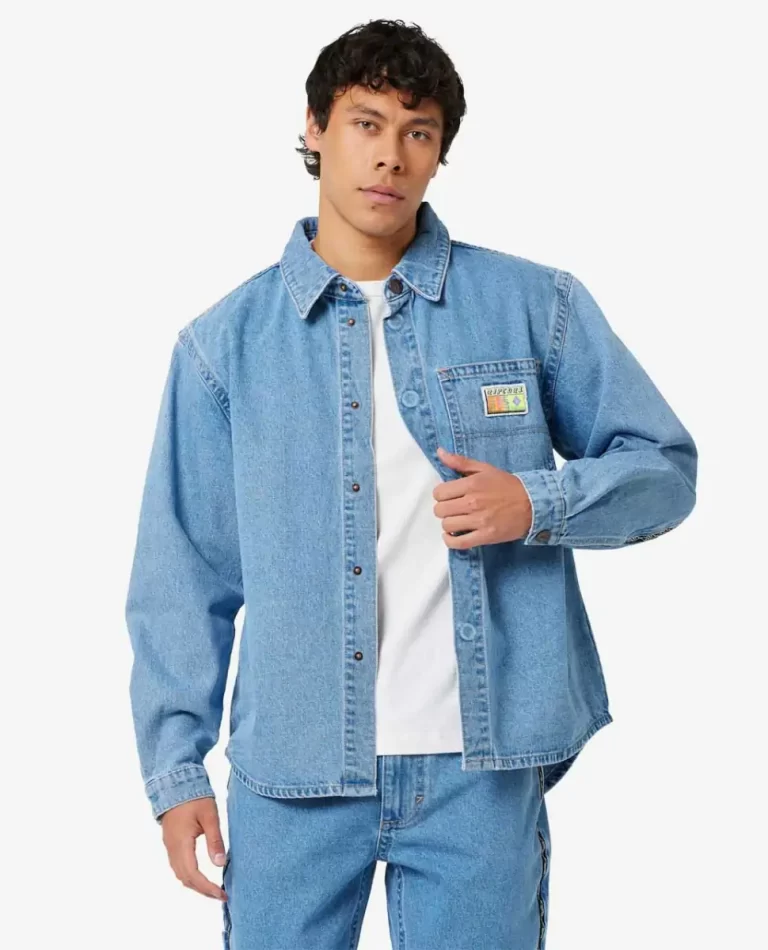 Jackets Men Rip Curl X Abrand A5 Shacket Larry - 3