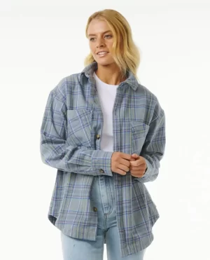 Jackets Rip Curl High Tide Soft Flannel Women - 1