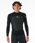 Jackets Vests & Bottoms Rip Curl Men Omega Long Sleeve Jacket - 1