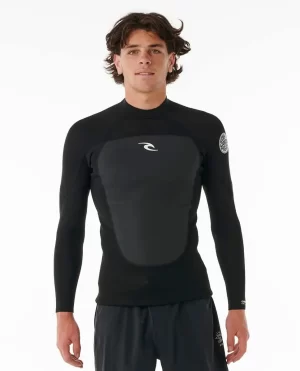 Jackets Vests & Bottoms Rip Curl Men Omega Long Sleeve Jacket - 1