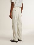 Jeans & Pants Khaki Men Golden Goose Men's Joggers In Khaki Wool Blend - 4