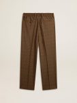 Jeans & Pants Men's Pants In Three-Colored Houndstooth Beige, Black And Red Golden Goose Men - 2