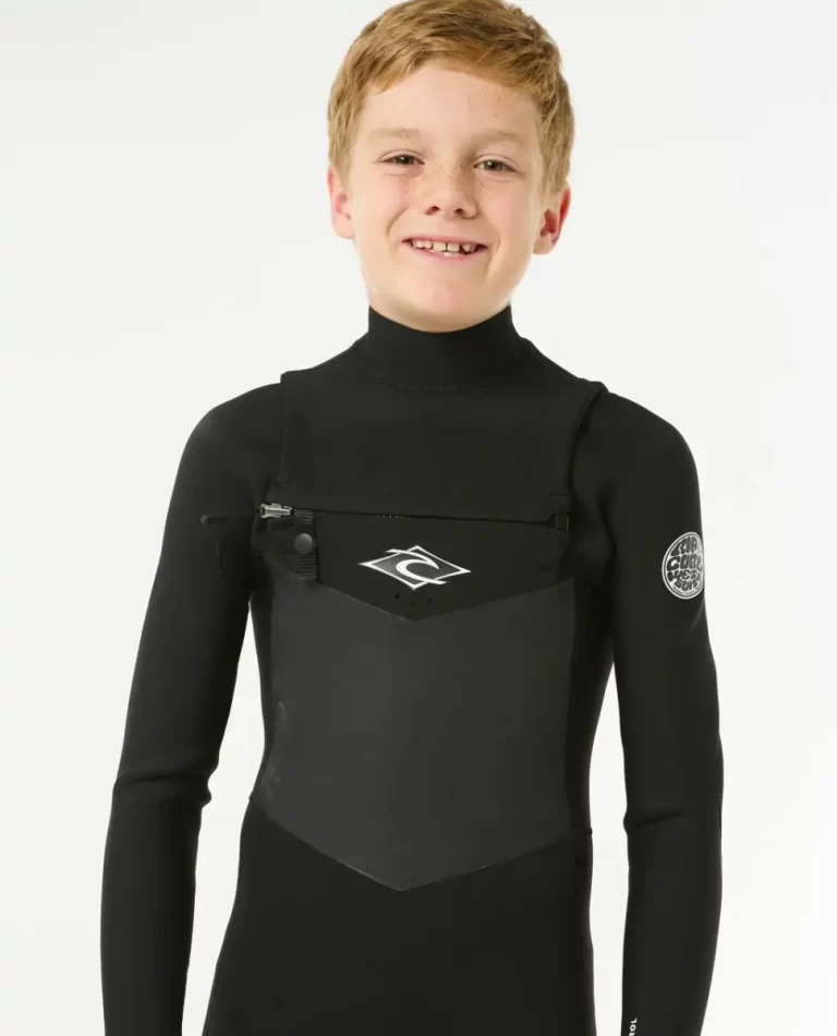 Junior Dawn Patrol Chest Zip 4/3 Wetsuit Fullsuits Kids Rip Curl - 5