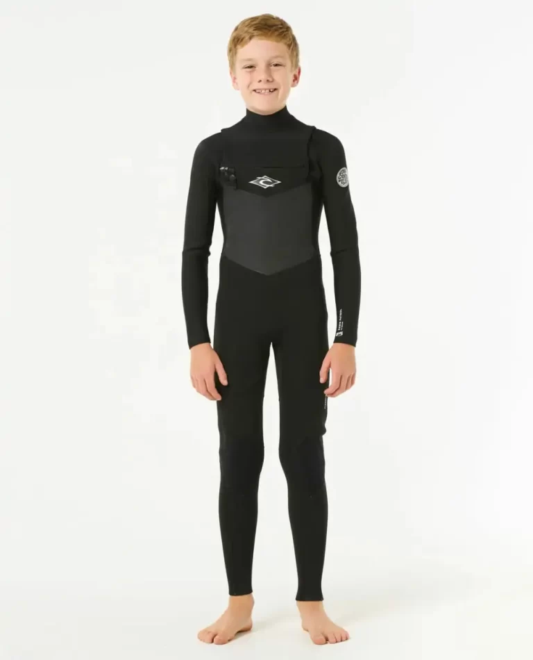 Junior Dawn Patrol Chest Zip 4/3 Wetsuit Fullsuits Kids Rip Curl - 1