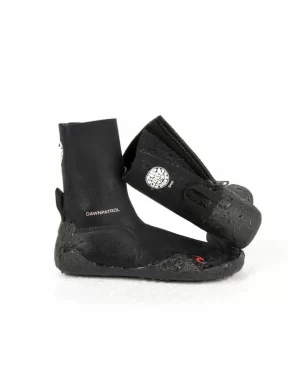 Kids Booties Kids Junior Dawn Patrol 3Mm Round Toe Booties Rip Curl - 1