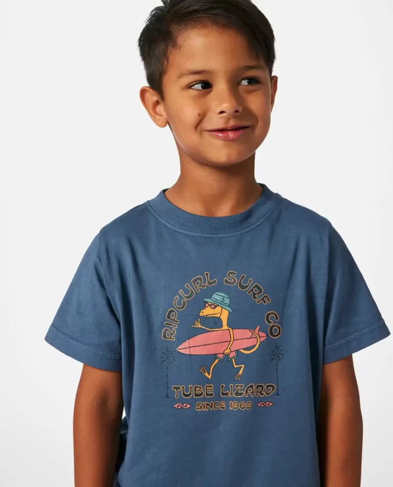 Kids Grom Energy Lizard Tee Rip Curl Tops & Tees - 4