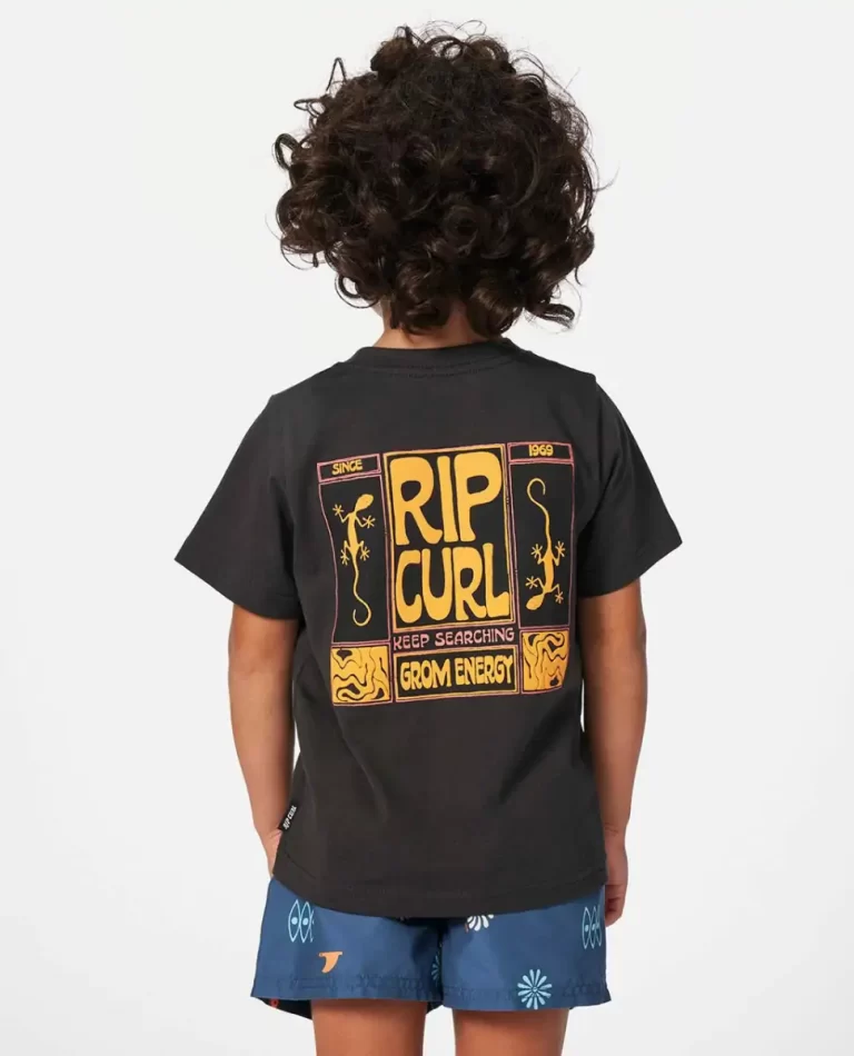 Kids Grom Energy Logo Tee Rip Curl Tops & Tees - 2