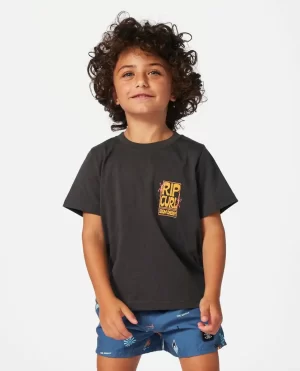 Kids Grom Energy Logo Tee Rip Curl Tops & Tees - 1