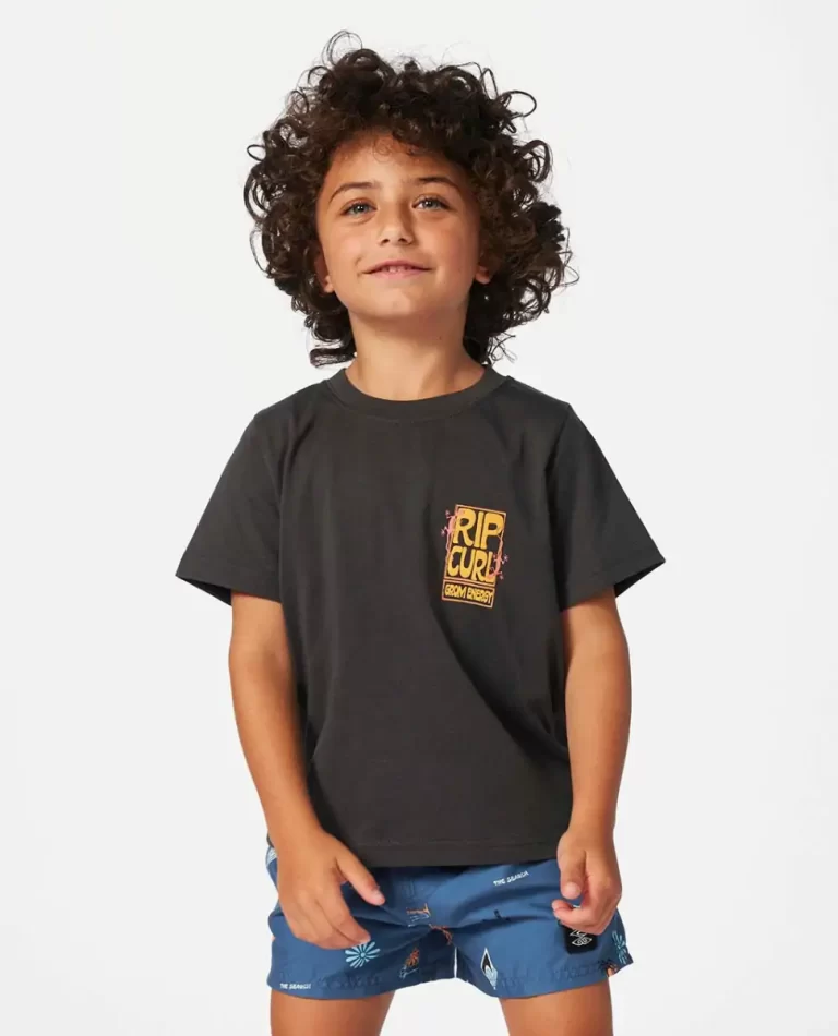 Kids Grom Energy Logo Tee Rip Curl Tops & Tees - 1