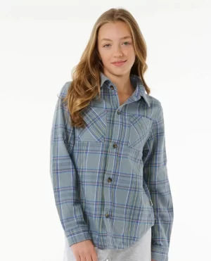 Kids High Tide Soft Flannel Jackets Rip Curl - 1