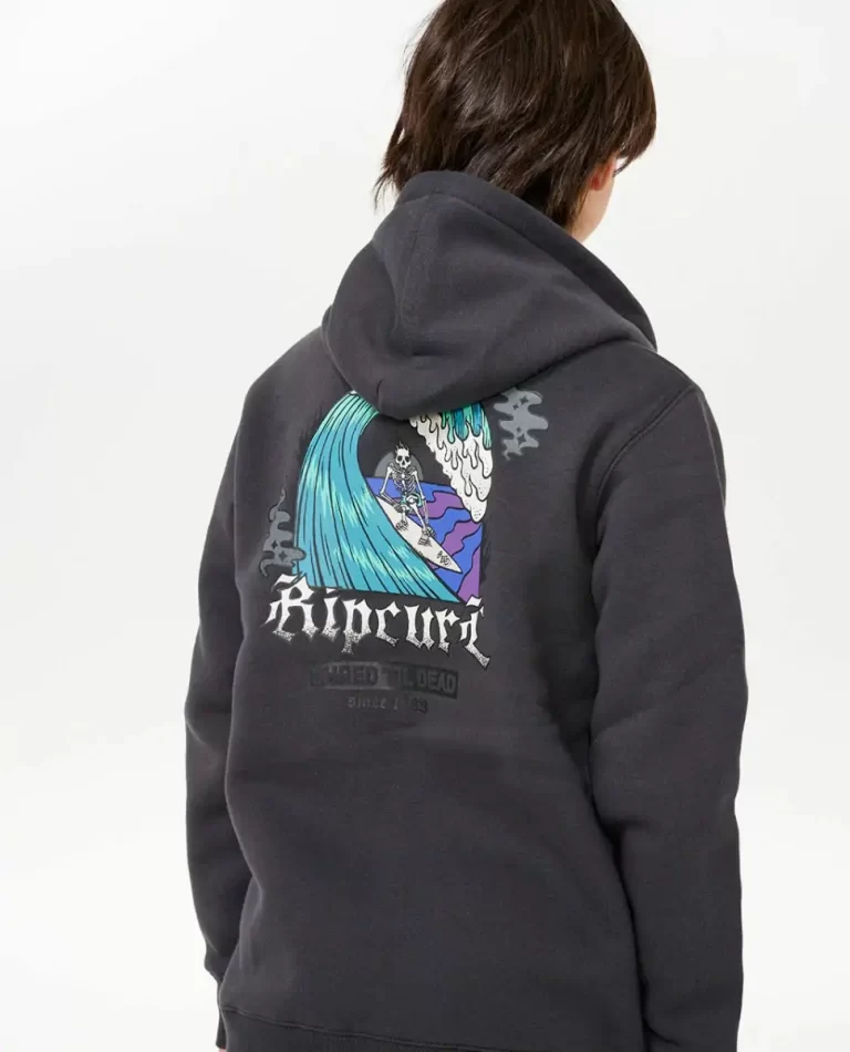 Kids Hoodies & Fleece Rip Curl Shred Till Dead Zip Through Fleece - 5