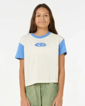 Kids Island Bliss Crop Tee Rip Curl Tops & Tees - 1