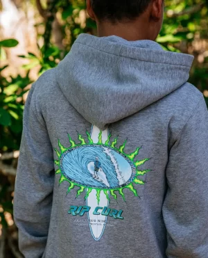 Kids Rip Curl Hoodies & Fleece Raw Energy Skull Hood - 1