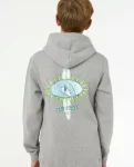 Kids Rip Curl Hoodies & Fleece Raw Energy Skull Hood - 5