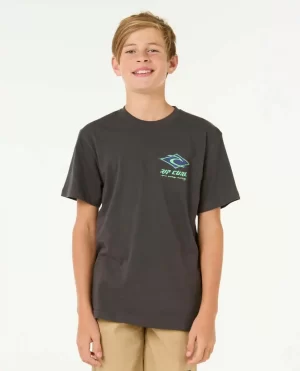 Kids Rip Curl Raw Energy Dolphin Tee Tops & Tees - 1
