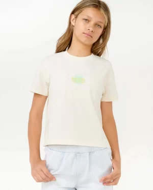 Kids Rip Curl Tops & Tees Hype Crop Tee - 1