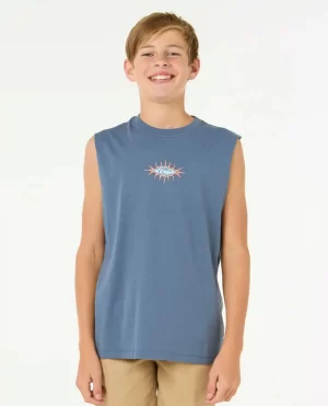 Kids Rip Curl Tops & Tees Raw Energy Muscle - 1