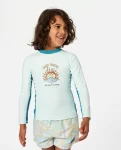 Kids Rip Curl Tubes Upf Long Sleeve Rash Guards & Vest - 1