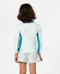 Kids Rip Curl Tubes Upf Long Sleeve Rash Guards & Vest - 2