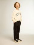 Kids Sweatshirt In Aged White With Multicolor Golden Lettering On The Front Golden Goose Aged White Topwear Selection (4-12 Years) - 3