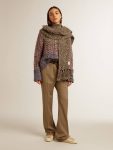 Knitwear Golden Goose Women's Multicolored High Neck Sweater With Mouliné Yarn Multicolor Women - 4