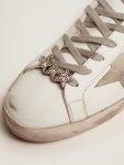 Lace Accessory With Three Antique Gold Color Stars With Crystals Antique Gold Women Jewelry Golden Goose - 2